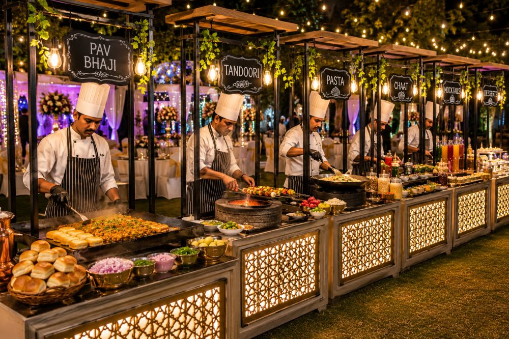 Live Food Counters